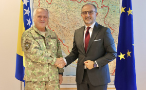 Soreca sa komandantom EUFOR-a: U fokusu politička i sigurnosna situacija, ponovili podršku BiH
