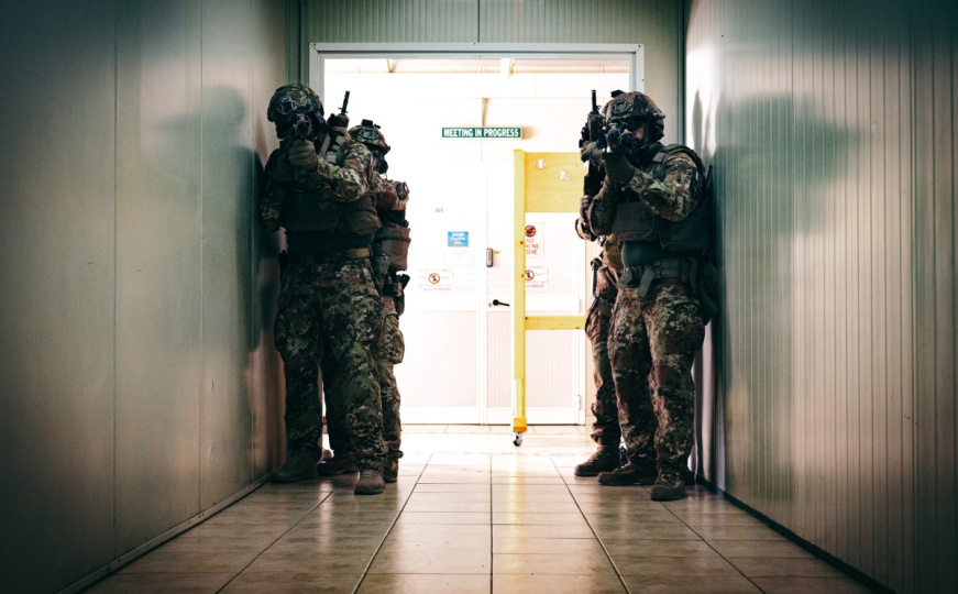 EUFOR objavio fotografije: Pogledajte kako izgleda demonstracija borbe u zatvorenom prostoru