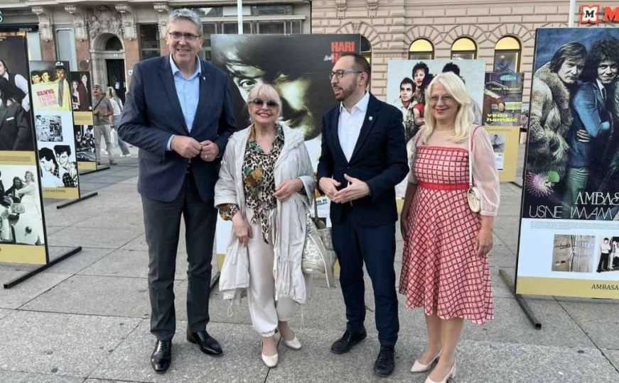 Zvuci Sarajeva u Zagrebu: Otvorena izložba pop-rock scena 1961-1991, autorice Amine Abdičević