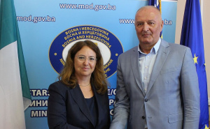 Ministar Helez primio italijansku veleposlanicu: Italija uvijek otvoreno podržava BiH