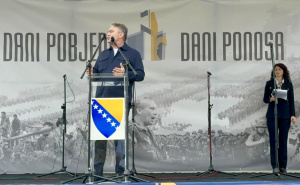 Komšić na Vlašiću: Mir je važan, sloboda važnija, ali domovina je najvažnija