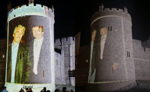 Skandal pred dolazak Trumpa u Veliku Britaniju: Pogledajte šta je osvanulo na dvorcu Windsor