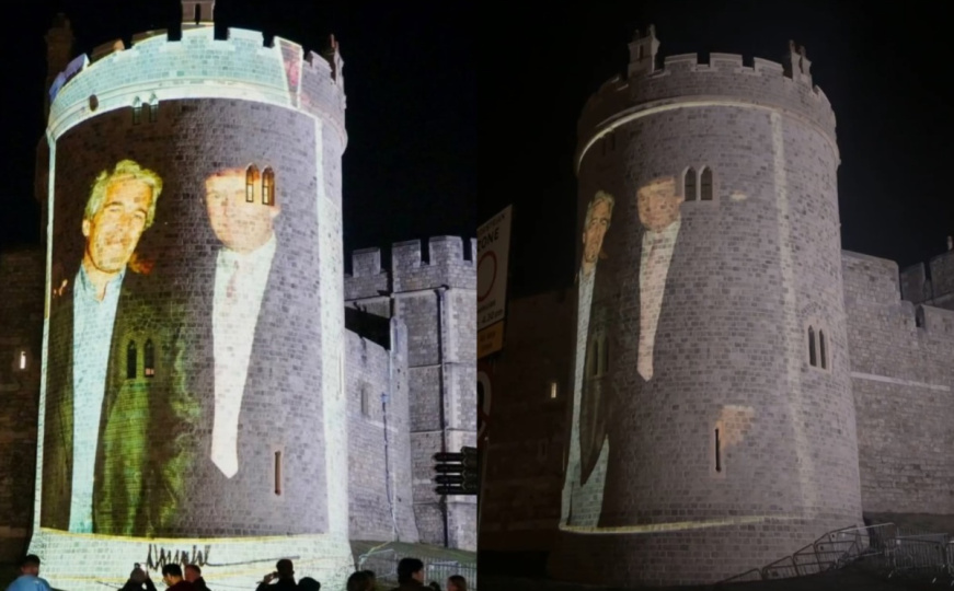 Skandal pred dolazak Trumpa u Veliku Britaniju: Pogledajte šta je osvanulo na dvorcu Windsor