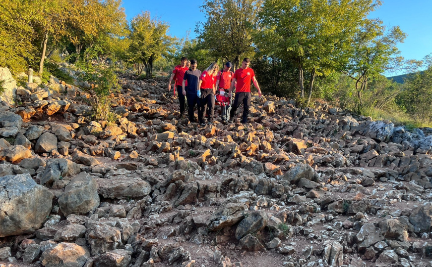 Dva spašavanja u jednom danu: Povrijeđene hodočasnice iz Brazila i SAD-a u Međugorju