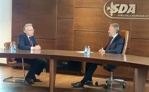 Izetbegović sa ruskim ambasadorom razgovarao o krizi koju izaziva režim Milorada Dodika