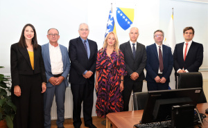Šef Misije OSCE-a Rick Holtzapple u nastupnoj posjeti VSTV-u BiH