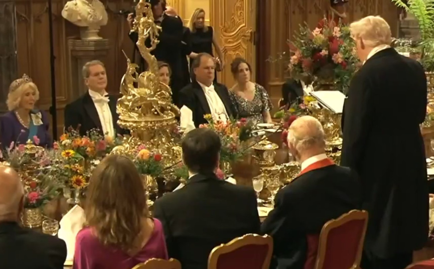 Od vodećeg predjela do rijetkog viskija iz 1980.godine: Pogledajte kraljevski meni za Trumpa