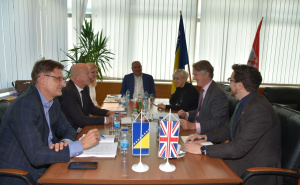 Bošnjak sa ambasadorom Reillyjem: Posebna pažnja usmjerena integraciji u europski sigurnosni sistem