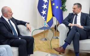 Konaković ugostio otpravnika poslova Ambasade SAD-a: Razgovarali o sigurnosnim izazovima u BiH