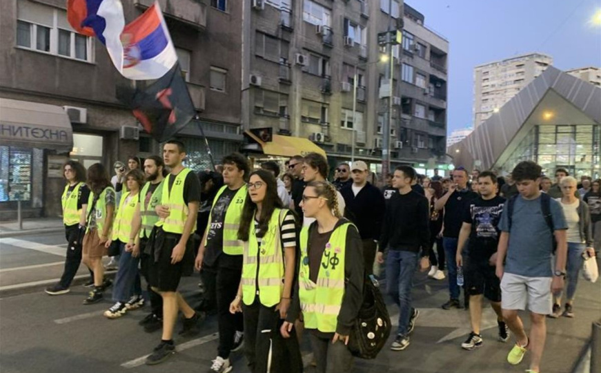 Održani protesti širom Srbije: Podrška studentu čiji je otac preminuo dok je on u pritvoru