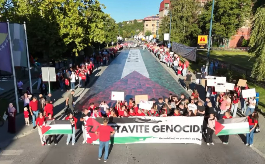 Na pravoj strani historije: Građani Hadžića uz Gazu, poslali snažnu poruku - "zaustavite genocid"