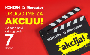 Više akcija, snižene cijene i veće uštede! Konzum i Mercator: Drugo ime za AKCIJU!