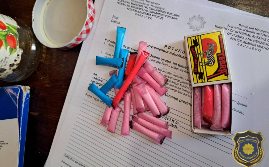 Sarajevo: Uhapšene dvije osobe, evo šta je sve zaplijenjeno
