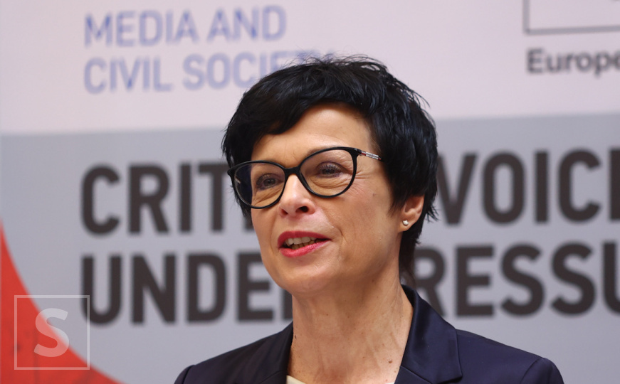 Marta Kos u Sarajevu: EU izdvaja sedam miliona eura za medije i civilno društvo u BiH
