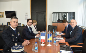Bošnjak se sastao sa ambasadorom Francuske: Razgovarali o jačanju saradnje