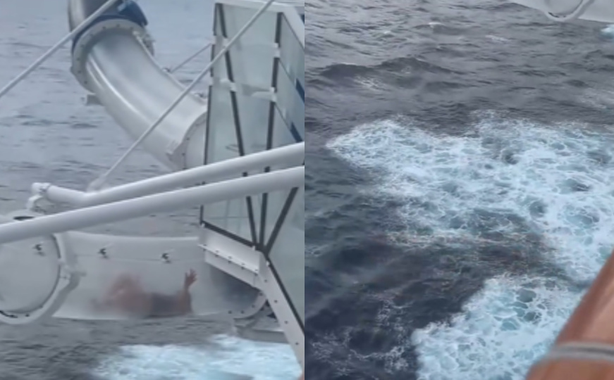 Nije za klaustrofobične: Putnica ostala zarobljena u vodenom toboganu iznad mora