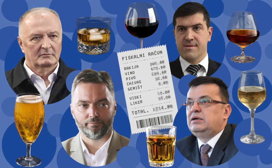 Kako državni funkcioneri troše novac građana? Ručkovi bez pokrića, računi bez stida