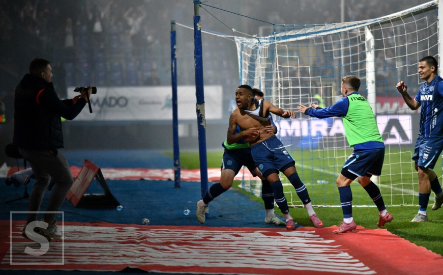 Pogledajte kako je eksplodirala Grbavica nakon gola Plavih