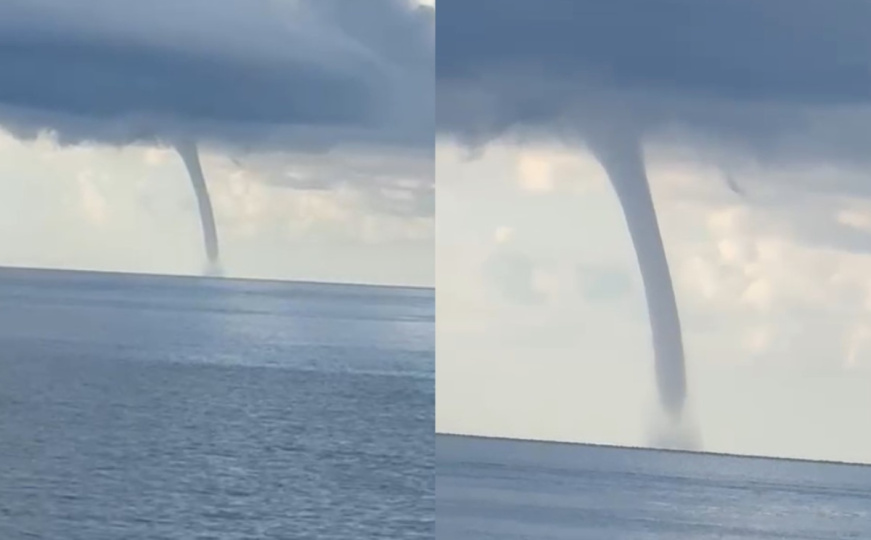Nevrijeme u Hrvatskoj: Pogledajte video pijavice koja se pojavila kod Dubrovnika