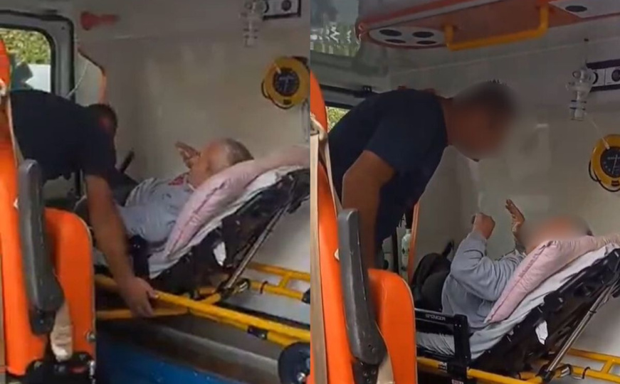 Uznemirujući snimak maltretiranja starije osobe u vozilu Zavoda Pazarić. Oglasila se direktorica