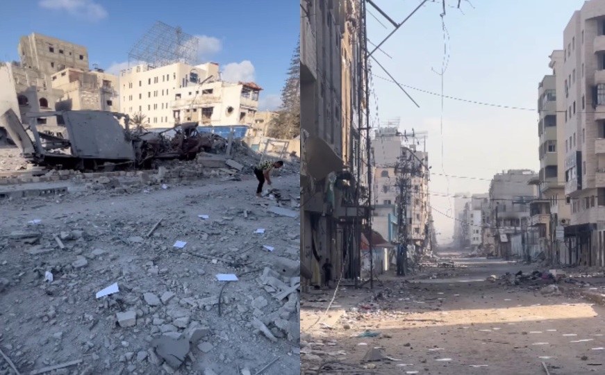Snimak pokazao razaranja u Gazi: Izraelski tenkovi ostavili pustoš na ulicama