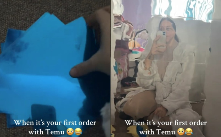 Naručila ogledalo sa Temua i nije mogla vjerovati šta je dobila: Pogledajte o čemu se radi