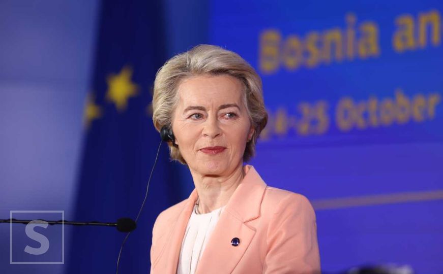 Predsjednica Europske komisije: Najavljena posjeta Ursula von der Leyen BiH