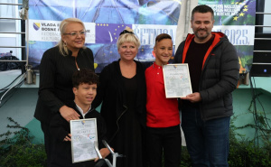 Bradara i Vlaisavljević svečano dočekale bh. reprezentativce Barlova i Zulfića