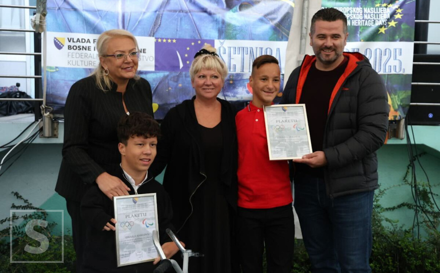 Bradara i Vlaisavljević svečano dočekale bh. reprezentativce Barlova i Zulfića