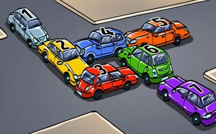 Test za vozače: Koji automobil ukloniti da se raskrsnica oslobodi?