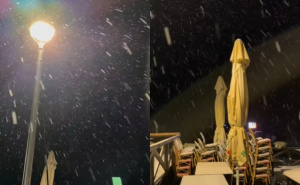 Formirao se bijeli pokrivač: Snijeg pada u Srbiji, pogledajte snimak