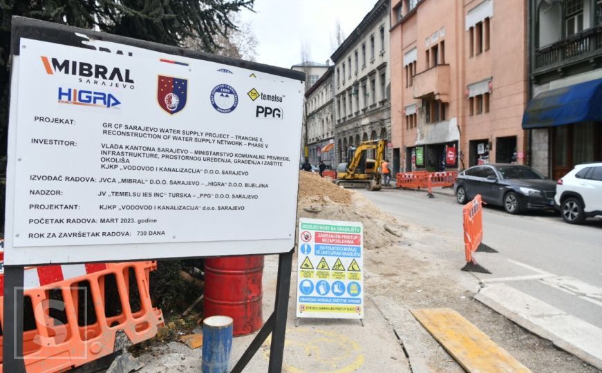 ViK objavio spisak: U 30 sarajevskih ulica mogući prekidi u snabdijevanju vodom