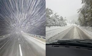 Zima se ne šali: Snijeg prekrio puteve u Han Pijesku, Karauli, Nišićima, Varešu....