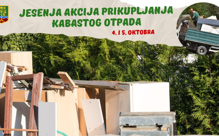 KJKP 'Rad' najavio jesenju akciju: Pročitajte raspored prikupljanja kabastog otpada u KS