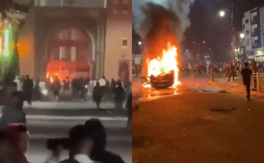 Potpuni haos na ulicama Maroka: Demonstranti pokušali upasti u policijsku stanicu, ima mrtvih