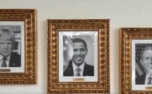 Bizarna odluka Donalda Trumpa: Umjesto Bidenovog portreta - mašina za potpis