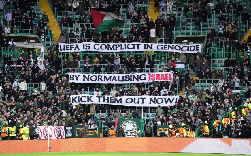 Njihova borba ne prestaje: Navijači Celtica optužili UEFA-u za saučesništvo u genocidu u Gazi