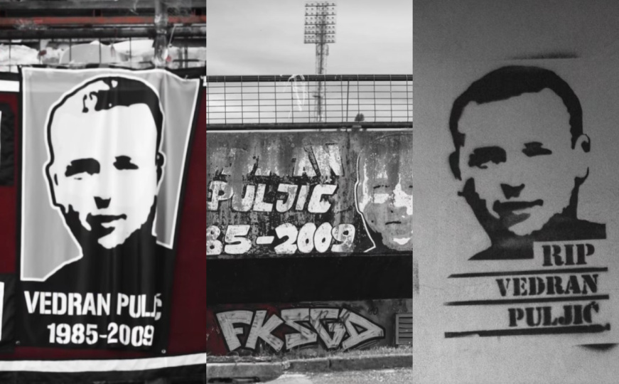 FK Sarajevo ne zaboravlja Vedrana Puljića: "I na onom svijetu tamo, čut će se tvoj glas…"