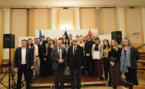 Akademik Mirko Pejanović na skupu bh. dijaspore u Beču