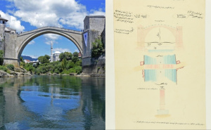 Safet Oručević objavio originalni osmanski crtež Starog mosta: Građevinsko čudo svog vremena