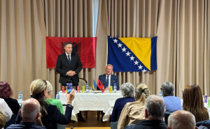 Bećirović posjetio bošnjačku zajednicu u Albaniji: "Most prijateljstva između dvije države"