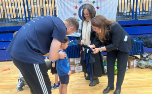 Sportska diplomatija: Djeca u Sarajevu dobila dresove Inter Campusa uz podršku ambasade Italije