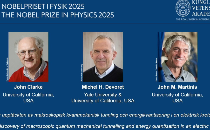 Nobelova nagrada za fiziku: Trojica naučnika dobitnici prestižnog priznanja