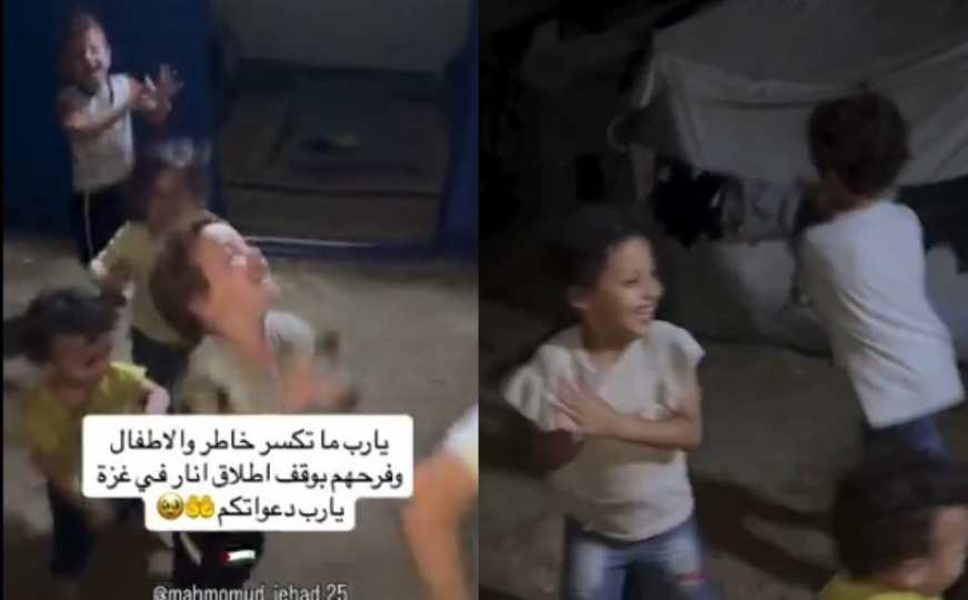 Dječija sreća je najveća: Mališani iz Palestine se raduju kraju brutalnih izraelskih napada