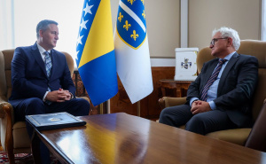 Denis Bećirović primio ambasadora Njemačke u posjetu: Razgovarali o unaprijeđenju saradnje