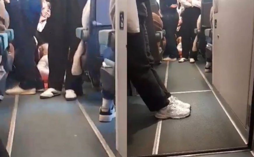 "Niko nije reagovao": Putnici u vozu Sarajevo–Mostar sjedili po podu, među njima bila i djeca