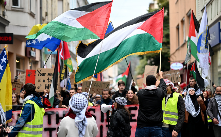 Sarajevo danas ujedinjeno za Palestinu: Veliki protest i građanska šetnja