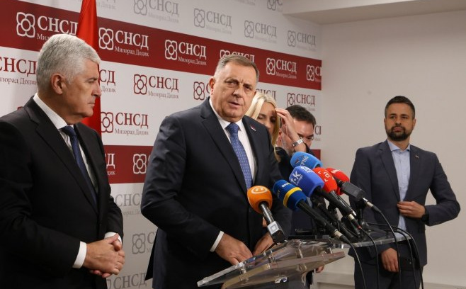 Dodik: "Trajno rješenje je imati tri entiteta, Federaciju podijeliti na bošnjački i hrvatski dio"