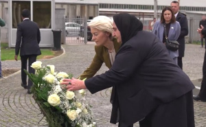 Ursula von der Leyen odala počast žrtvama: Genocid u Srebrenici neće biti zaboravljen