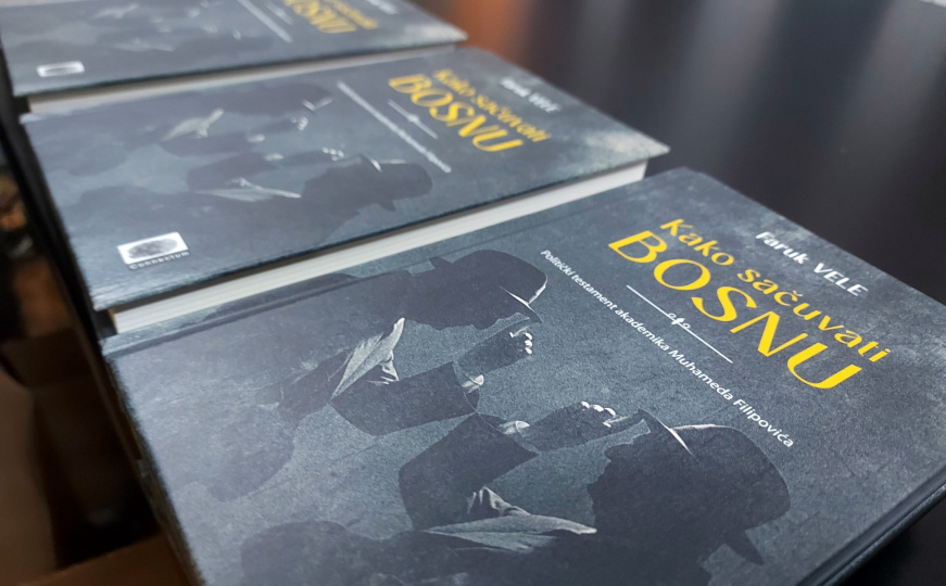 U Zenici predstavljena knjiga "Kako sačuvati Bosnu" autora Faruka Vele